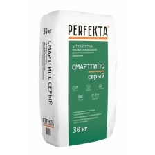 Перфекта СмартГипс штукатурка гипсовая (30кг) / PERFEKTA СмартГипс штукатурка гипсовая белая (30кг)