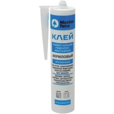 Клей акриловый ремонтно-монтажный MasterTeks Homemaster, 300 г, прозрачный