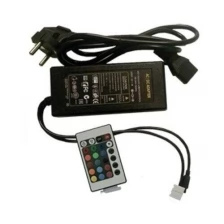 Ecola Контроллер 12V 72W 6A RGB моноблок с блоком питания с ИК пультом CRM072ESB (арт. 622627)