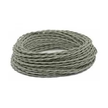 Провод витой Interior Wire 2Х2.5 (серый) арт.00313978-10м