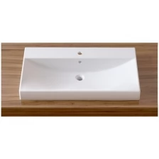 Раковина врезная для ванной комнаты Lavinia Boho Bathroom Sink 33311013, умывальник из фарфора, ширина 80 см