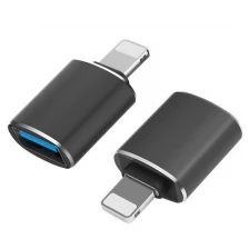 Адаптер OTG для USB накопителя со штекером Lightning на USB 3,0 iOS 13, адаптер для iPhone 12, 11 Pro, XS, Max, XR, X, 8, 7, 6s, 6 Plus, iPad