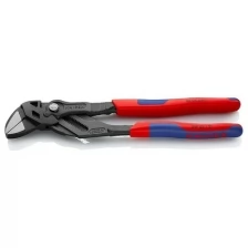 Переставные клещи KNIPEX 52 м, 250 мм, серые, 2К ручки KN-8602250