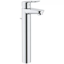 GROHE Смеситель для раковины GROHE BauLoop с донным клапаном, свободностоящий, хром (32856000)