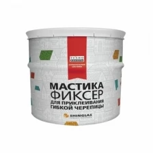 Мастика фиксер №23 Технониколь Professional, для гибкой черепицы, 3,6 кг, черная